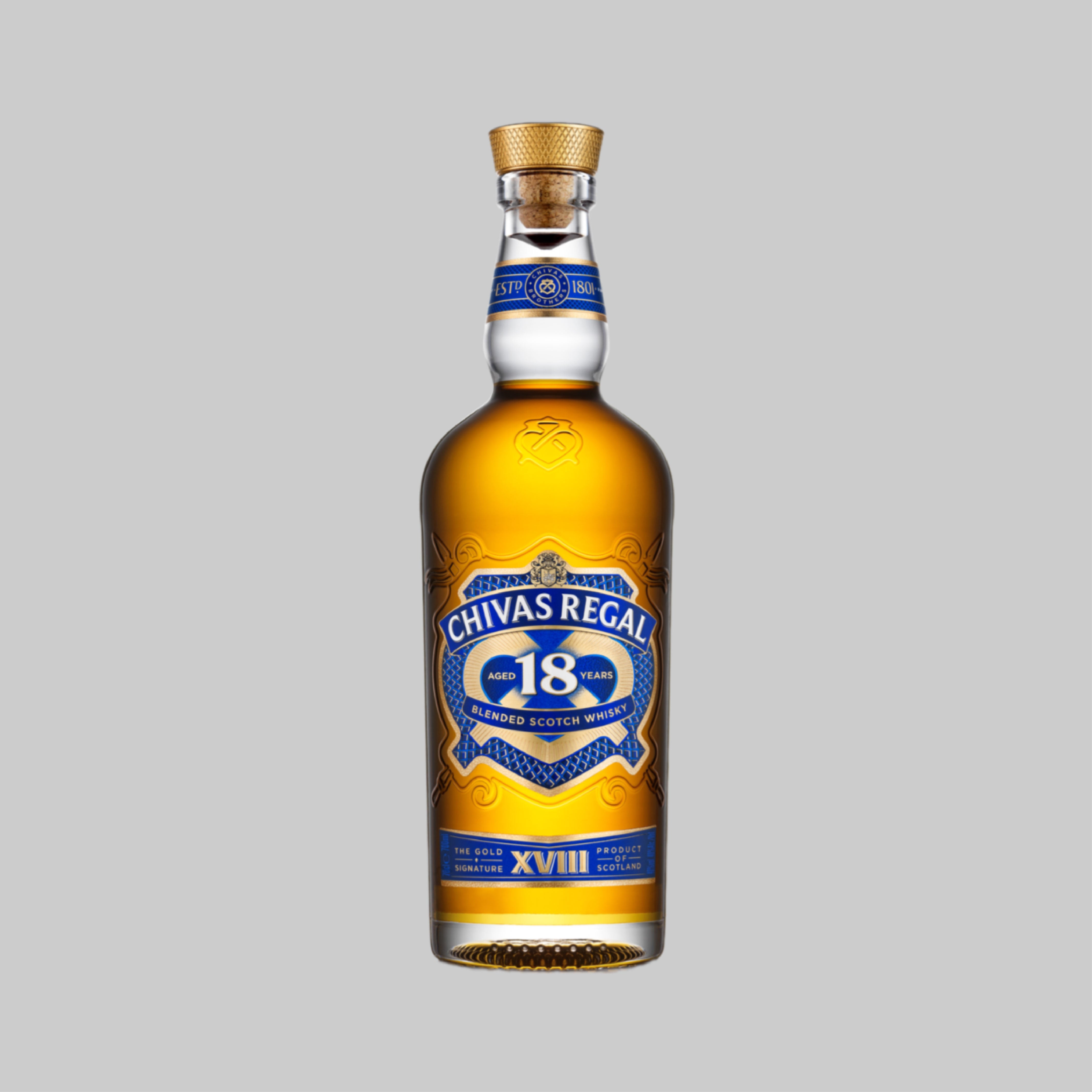 Chivas Regal 18 Year Old Blended Scotch Whisky 700ml 40.0% | Time2Drink